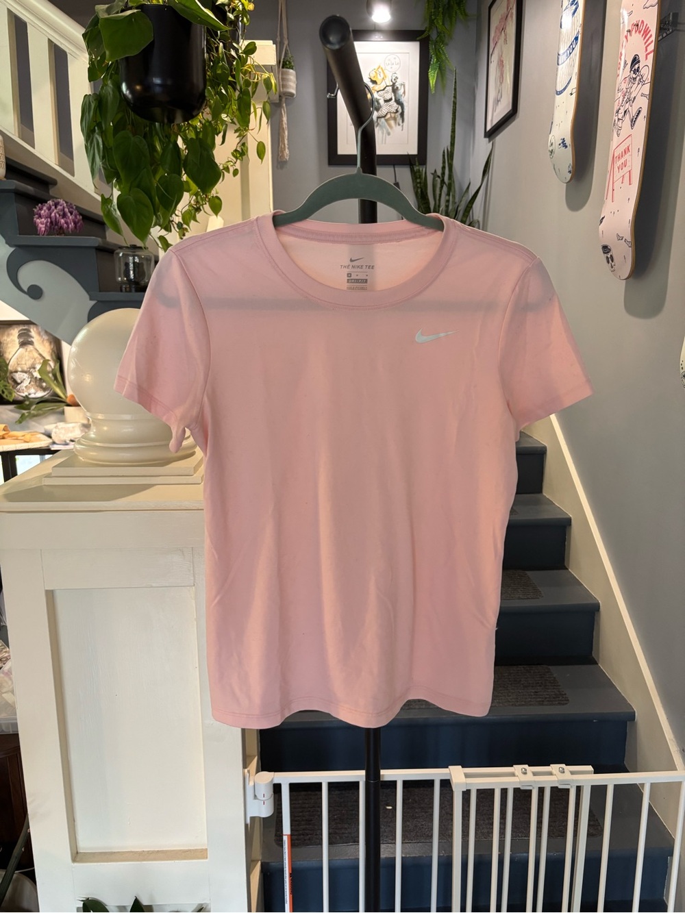 Nike Light Pink Short Sleeve Dri-FIT Tee